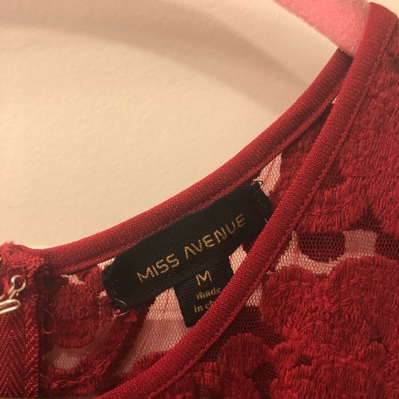 Revolve Red Cocktail Dress - Picture 4 of 6